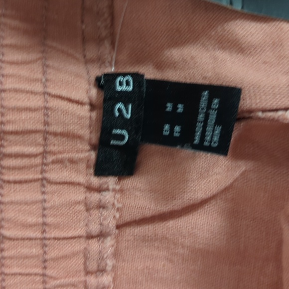 NEW w TAGS U2B High Rise Baggy Linen Pant - Picture 3 of 6